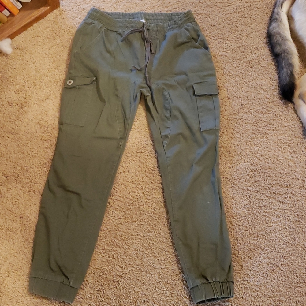 Almost Famous Green Joggers
